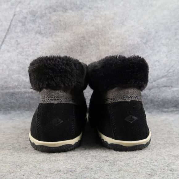 Sperry Shoes Womens 9 Duck Boot Slipper Chukka Elayna Leather Faux Fur Top Sider - Picture 4 of 14